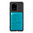 Funda Silicona Carcasa Ultrafina Goma con Magnetico S14D para Samsung Galaxy S20 Ultra