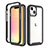 Funda Silicona Carcasa Ultrafina Goma Frontal y Trasera 360 Grados para Apple iPhone 14 Plus