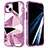 Funda Silicona Carcasa Ultrafina Goma Frontal y Trasera 360 Grados YJ2 para Apple iPhone 14 Plus