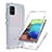 Funda Silicona Carcasa Ultrafina Transparente Goma Frontal y Trasera 360 Grados Gradiente JX1 para Samsung Galaxy A71 5G