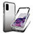 Funda Silicona Carcasa Ultrafina Transparente Goma Frontal y Trasera 360 Grados Gradiente JX1 para Samsung Galaxy S20 5G