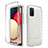 Funda Silicona Carcasa Ultrafina Transparente Goma Frontal y Trasera 360 Grados Gradiente JX4 para Samsung Galaxy A02s