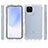 Funda Silicona Carcasa Ultrafina Transparente Goma Frontal y Trasera 360 Grados Gradiente para Google Pixel 5 XL 5G