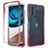 Funda Silicona Carcasa Ultrafina Transparente Goma Frontal y Trasera 360 Grados Gradiente para Motorola Moto G42