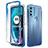 Funda Silicona Carcasa Ultrafina Transparente Goma Frontal y Trasera 360 Grados Gradiente para Motorola Moto G71 5G