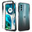 Funda Silicona Carcasa Ultrafina Transparente Goma Frontal y Trasera 360 Grados Gradiente para Motorola Moto G71s 5G