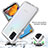 Funda Silicona Carcasa Ultrafina Transparente Goma Frontal y Trasera 360 Grados Gradiente para Samsung Galaxy A21s