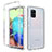 Funda Silicona Carcasa Ultrafina Transparente Goma Frontal y Trasera 360 Grados Gradiente para Samsung Galaxy A71 4G A715