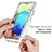 Funda Silicona Carcasa Ultrafina Transparente Goma Frontal y Trasera 360 Grados Gradiente para Samsung Galaxy A71 5G