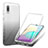 Funda Silicona Carcasa Ultrafina Transparente Goma Frontal y Trasera 360 Grados Gradiente para Samsung Galaxy M02