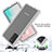 Funda Silicona Carcasa Ultrafina Transparente Goma Frontal y Trasera 360 Grados Gradiente para Samsung Galaxy Note 20 5G