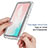 Funda Silicona Carcasa Ultrafina Transparente Goma Frontal y Trasera 360 Grados Gradiente para Samsung Galaxy Note 20 5G