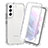 Funda Silicona Carcasa Ultrafina Transparente Goma Frontal y Trasera 360 Grados Gradiente para Samsung Galaxy S21 5G
