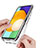 Funda Silicona Carcasa Ultrafina Transparente Goma Frontal y Trasera 360 Grados JX1 para Samsung Galaxy F42 5G