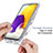 Funda Silicona Carcasa Ultrafina Transparente Goma Frontal y Trasera 360 Grados para Samsung Galaxy A72 5G