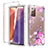 Funda Silicona Carcasa Ultrafina Transparente Goma Frontal y Trasera 360 Grados para Samsung Galaxy Note 20 5G