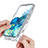 Funda Silicona Carcasa Ultrafina Transparente Goma Frontal y Trasera 360 Grados para Samsung Galaxy S20 5G