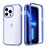Funda Silicona Carcasa Ultrafina Transparente Goma Frontal y Trasera 360 Grados YJ1 para Apple iPhone 13 Pro