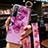 Funda Silicona Gel Goma Flores Carcasa K01 para Huawei Nova 7 SE 5G