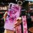 Funda Silicona Gel Goma Flores Carcasa K03 para Huawei P20 Pro