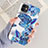 Funda Silicona Gel Goma Flores Carcasa para Apple iPhone 11