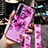 Funda Silicona Gel Goma Flores Carcasa para Oppo Find X2 Pro