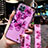 Funda Silicona Gel Goma Flores Carcasa para Oppo Reno4 SE 5G