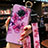 Funda Silicona Gel Goma Flores Carcasa para Vivo Nex 3 5G