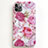 Funda Silicona Gel Goma Flores Carcasa S01 para Apple iPhone 11 Pro