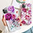 Funda Silicona Gel Goma Flores Carcasa S01 para Apple iPhone 11 Pro Max