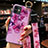 Funda Silicona Gel Goma Flores Carcasa S01 para Apple iPhone 12