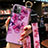 Funda Silicona Gel Goma Flores Carcasa S01 para Apple iPhone 12 Pro Max