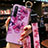 Funda Silicona Gel Goma Flores Carcasa S01 para Oppo Find X2 Lite