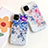 Funda Silicona Gel Goma Flores Carcasa S02 para Apple iPhone 11