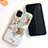 Funda Silicona Gel Goma Flores Carcasa S02 para Apple iPhone 11