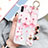 Funda Silicona Gel Goma Flores Carcasa S03 para Apple iPhone Xs