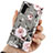 Funda Silicona Gel Goma Flores Carcasa S03 para Samsung Galaxy Note 10 5G