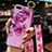 Funda Silicona Gel Goma Flores Carcasa S04 para Oppo R17 Neo