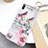 Funda Silicona Gel Goma Flores Carcasa S05 para Apple iPhone X