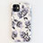 Funda Silicona Gel Goma Flores Carcasa S07 para Apple iPhone 11