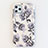 Funda Silicona Gel Goma Flores Carcasa S07 para Apple iPhone 11 Pro