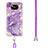 Funda Silicona Gel Goma Patron de Moda Carcasa con Acollador Cordon Lanyard Y05B para Xiaomi Poco X3 NFC