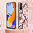 Funda Silicona Gel Goma Patron de Moda Carcasa con Acollador Cordon Lanyard Y06B para Xiaomi Redmi Note 11 Pro 5G