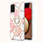 Funda Silicona Gel Goma Patron de Moda Carcasa con Anillo de dedo Soporte Y01B para Samsung Galaxy M02s