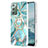 Funda Silicona Gel Goma Patron de Moda Carcasa con Anillo de dedo Soporte Y01B para Samsung Galaxy Note 20 5G