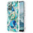 Funda Silicona Gel Goma Patron de Moda Carcasa con Anillo de dedo Soporte Y01B para Samsung Galaxy Note 20 5G