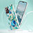 Funda Silicona Gel Goma Patron de Moda Carcasa con Anillo de dedo Soporte Y01B para Samsung Galaxy Note 20 Ultra 5G