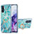 Funda Silicona Gel Goma Patron de Moda Carcasa con Anillo de dedo Soporte Y01B para Samsung Galaxy S20 5G