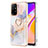 Funda Silicona Gel Goma Patron de Moda Carcasa con Anillo de dedo Soporte Y03B para Oppo F19 Pro+ Plus 5G