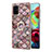 Funda Silicona Gel Goma Patron de Moda Carcasa con Anillo de dedo Soporte Y03B para Samsung Galaxy A71 5G